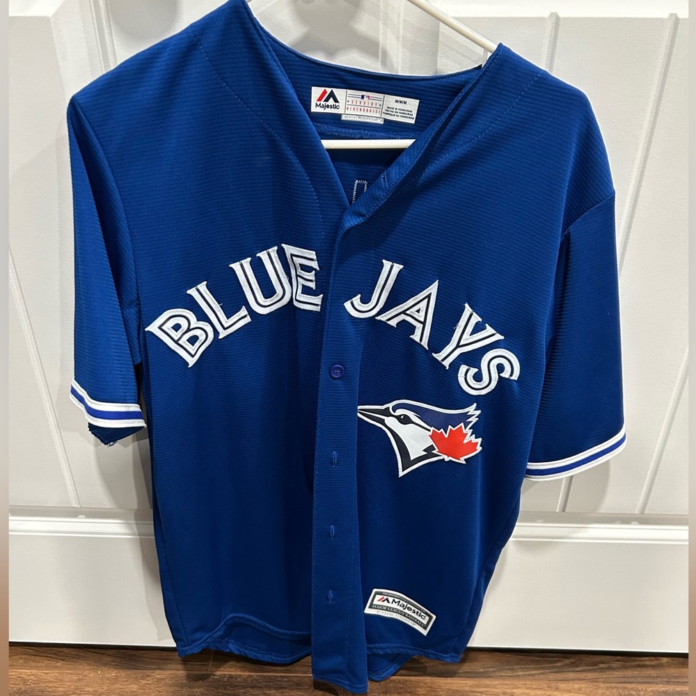 Majestic Blue Jays Donaldson Jersey - Men’s Medium